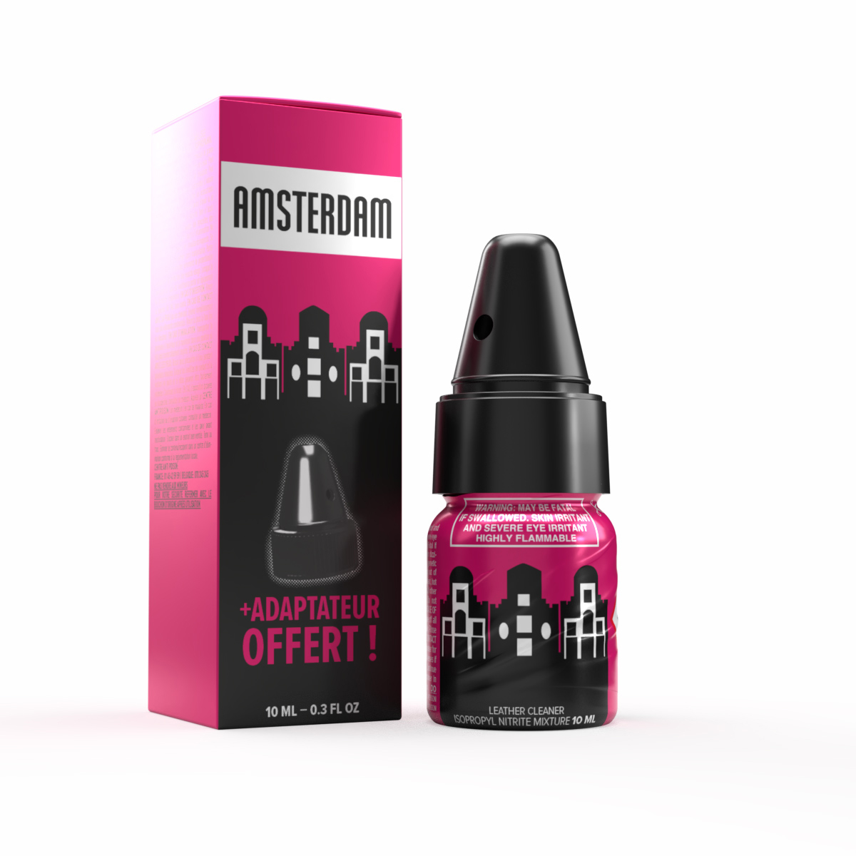 Amsterdam With Adapter poppers 10ml