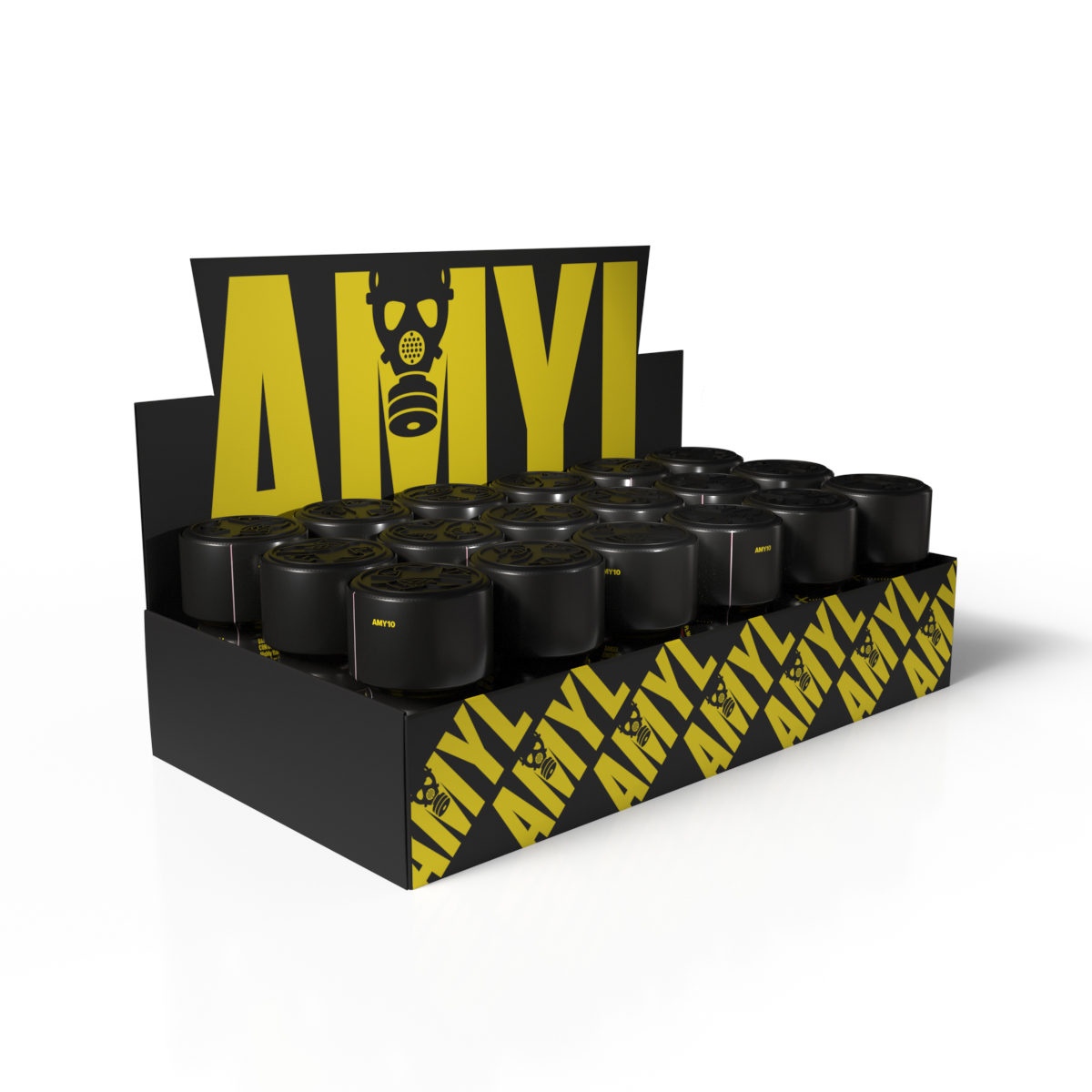 Présentoir Amyl — tray 18 pièces