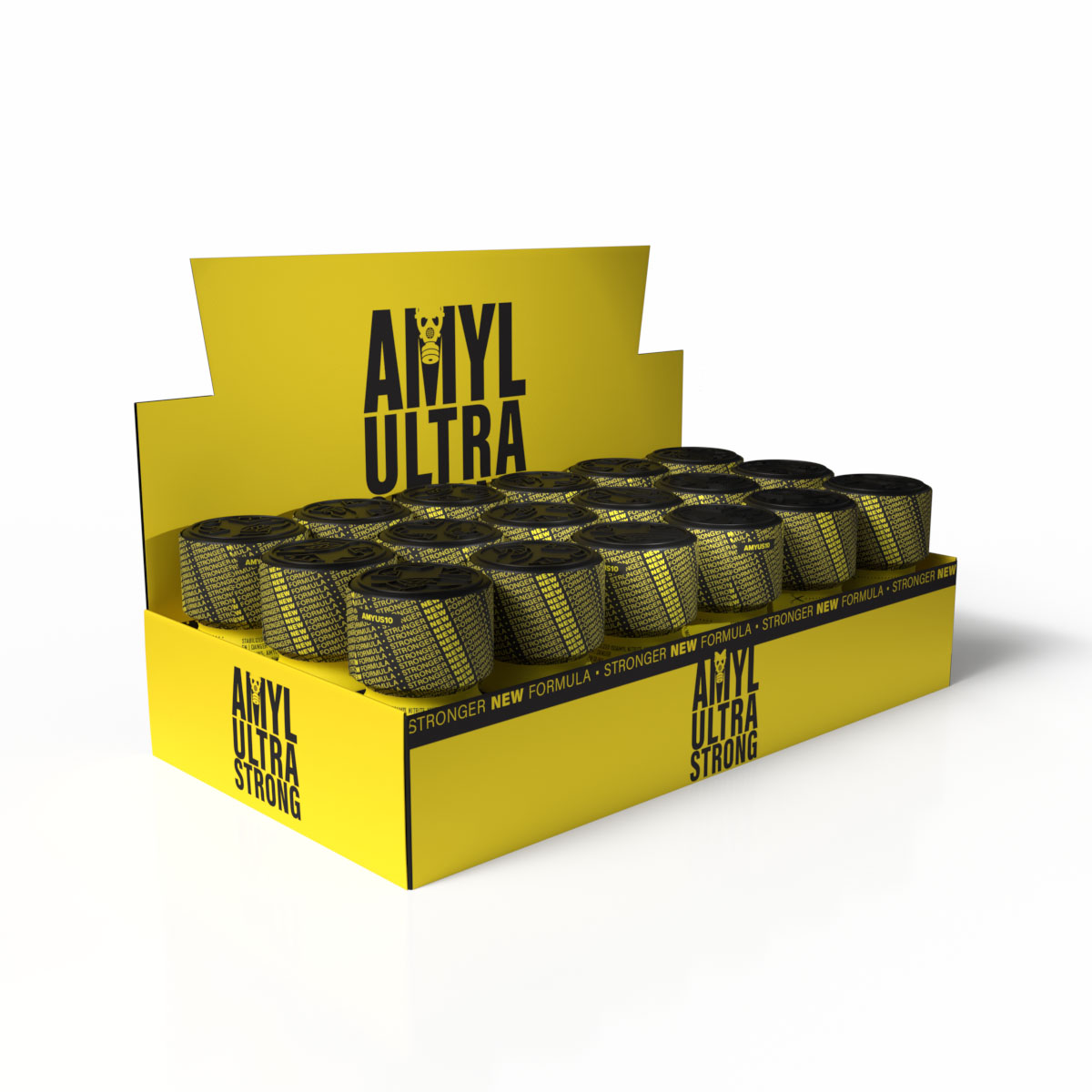 Présentoir Amyl Ultra Strong — tray 18 pièces