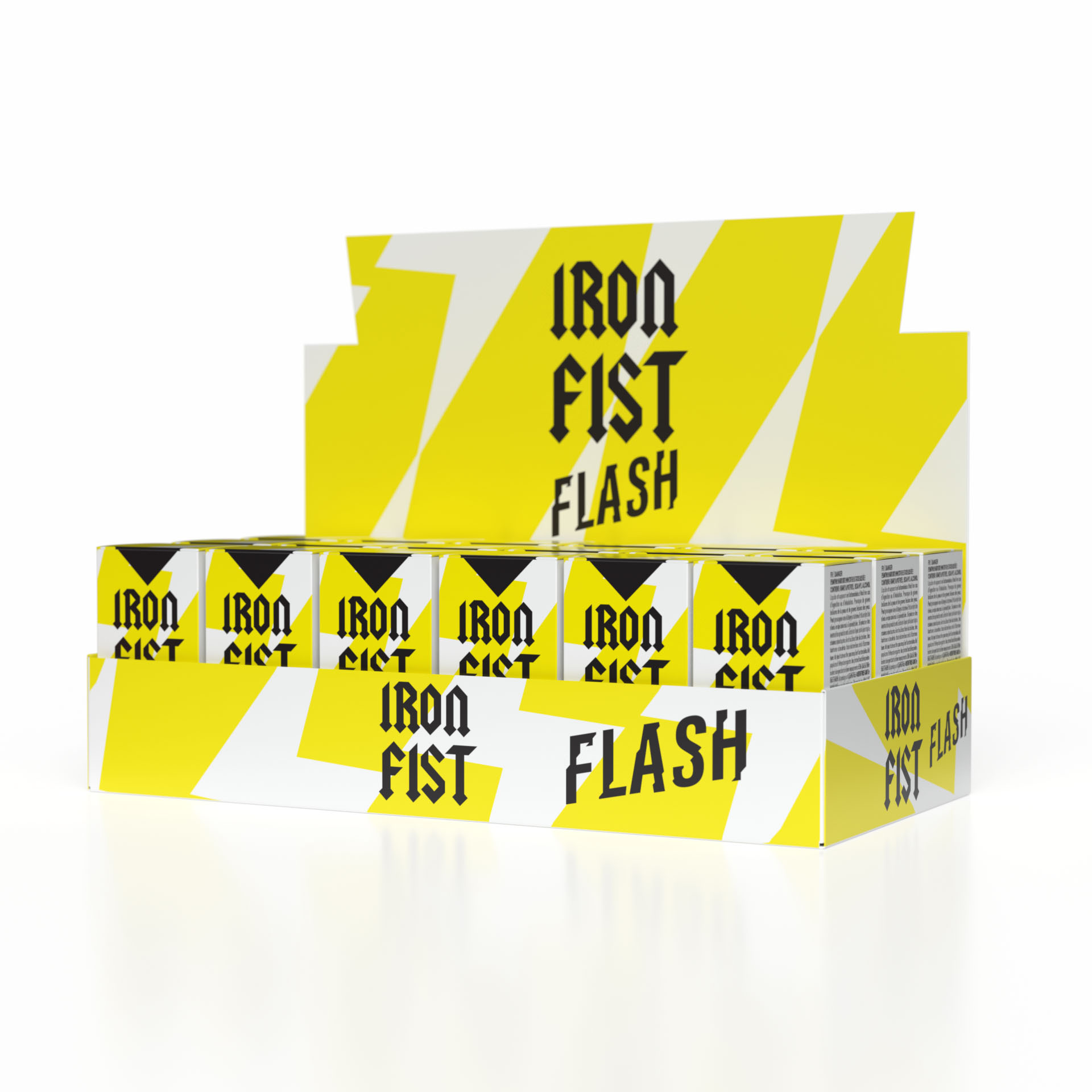 Présentoir Iron Fist Flash — tray 18 pièces