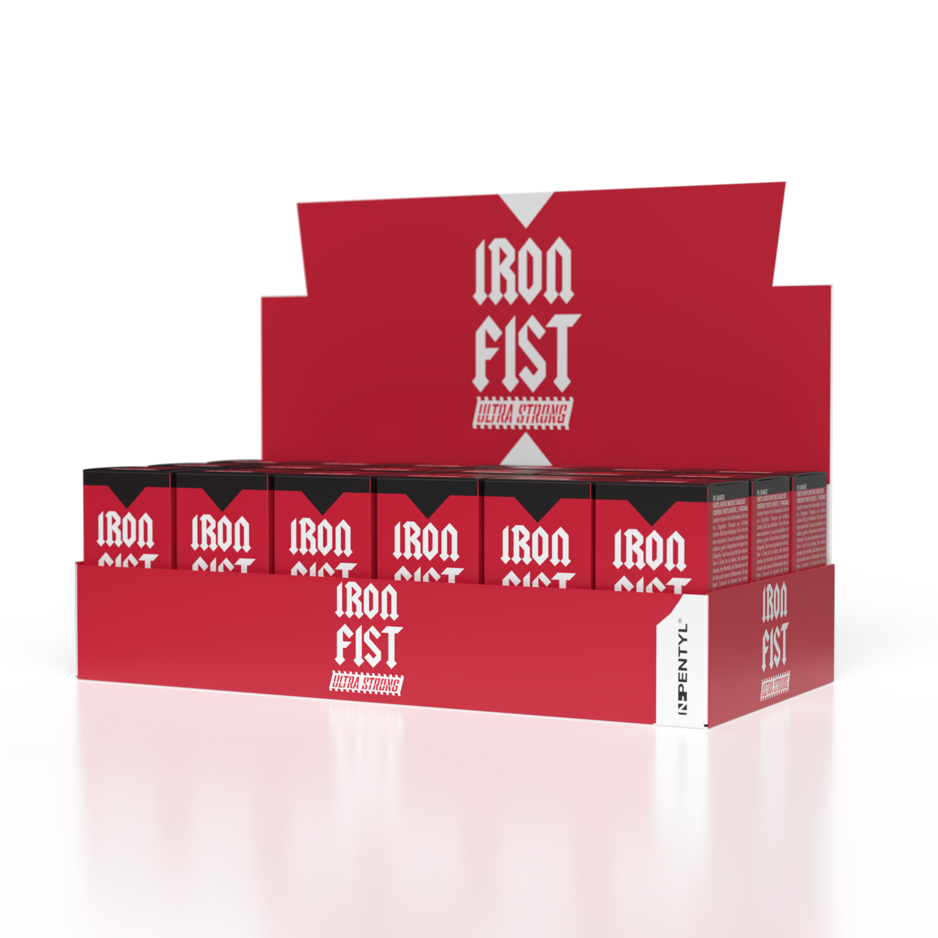 Présentoir Iron Fist Ultra Strong — tray 18 pièces