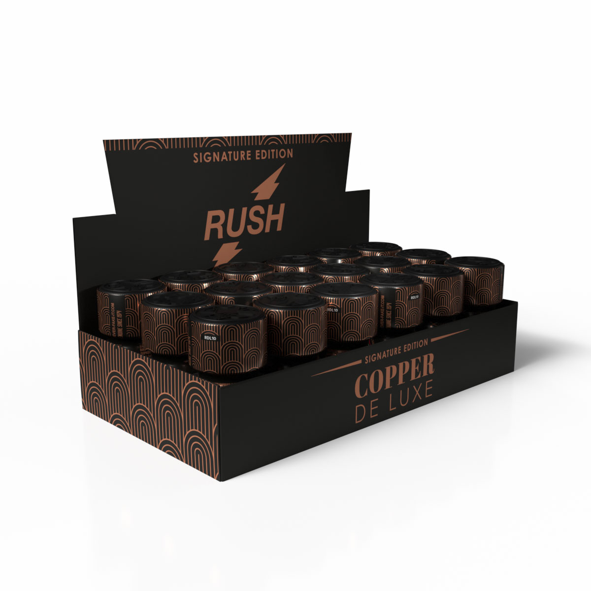 Présentoir Rush De Luxe — tray 18 pièces