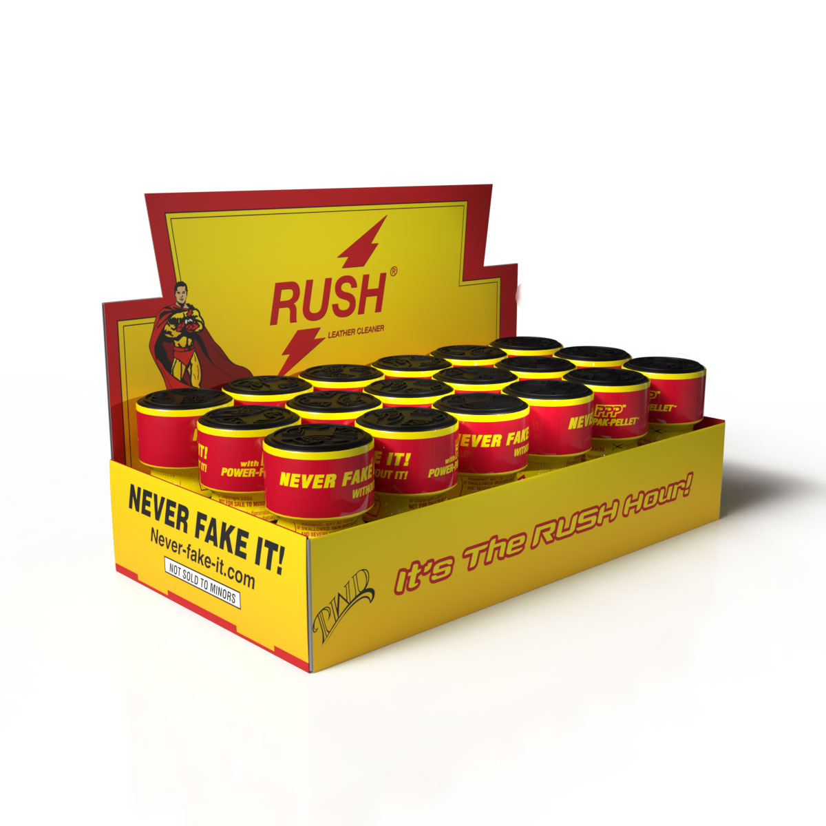 Présentoir Rush — tray 18 pièces